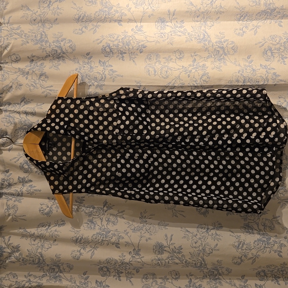 Polka dot blouse
